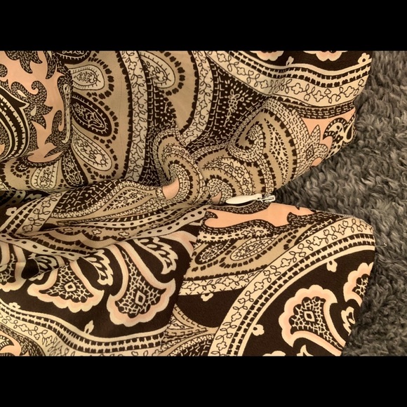 NWOT Michael Kors silk paisley top - Picture 6 of 7